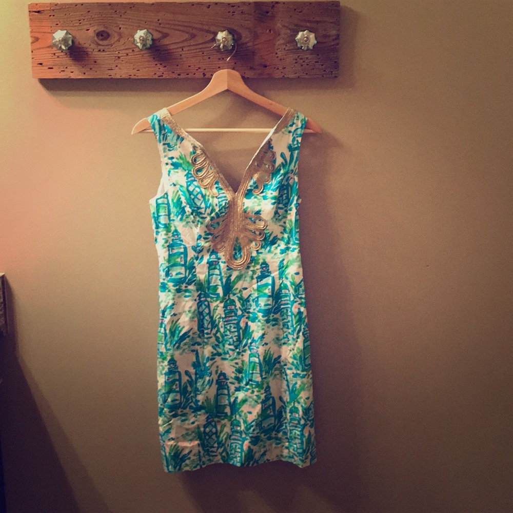 Lily Pulitzer shift dress size 0